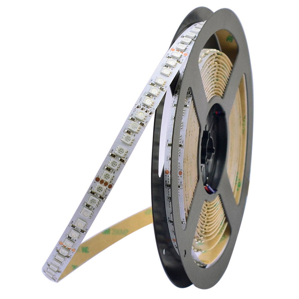 Color Changing RGB LED Strip Lights - 12mm 24V 5050 3in1 LED - 120LEDs/m High Density Color Changing RGB LED Strip Lights - 12mm 24V 5050 3in1 LED - 120LEDs/m High Density